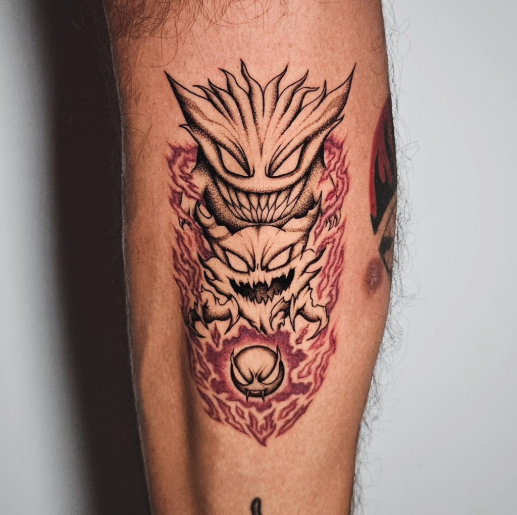 Tattoo work — One Piece Zoro and Luffy